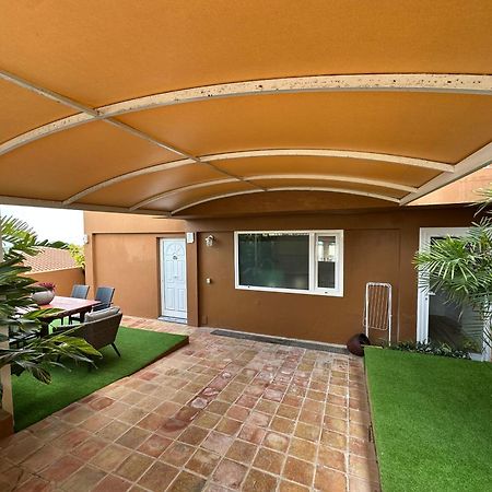 Casa con piscina y jardín con vistas al mar Vila Puerto de la Madera Exterior foto